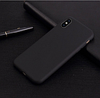 Чохол Silicone Case Full cover для iPhone X, Xs чорний (айфон ікс, ікс), фото 3