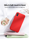 Чохол Silicone Case Full cover для iPhone X, Xs червоний (айфон ікс, ікс), фото 3