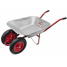 Тачка садово-будівельна, 85л., 150кг, 2 пневмоколеса з підшипником 15" (4.00-8) WB-0823