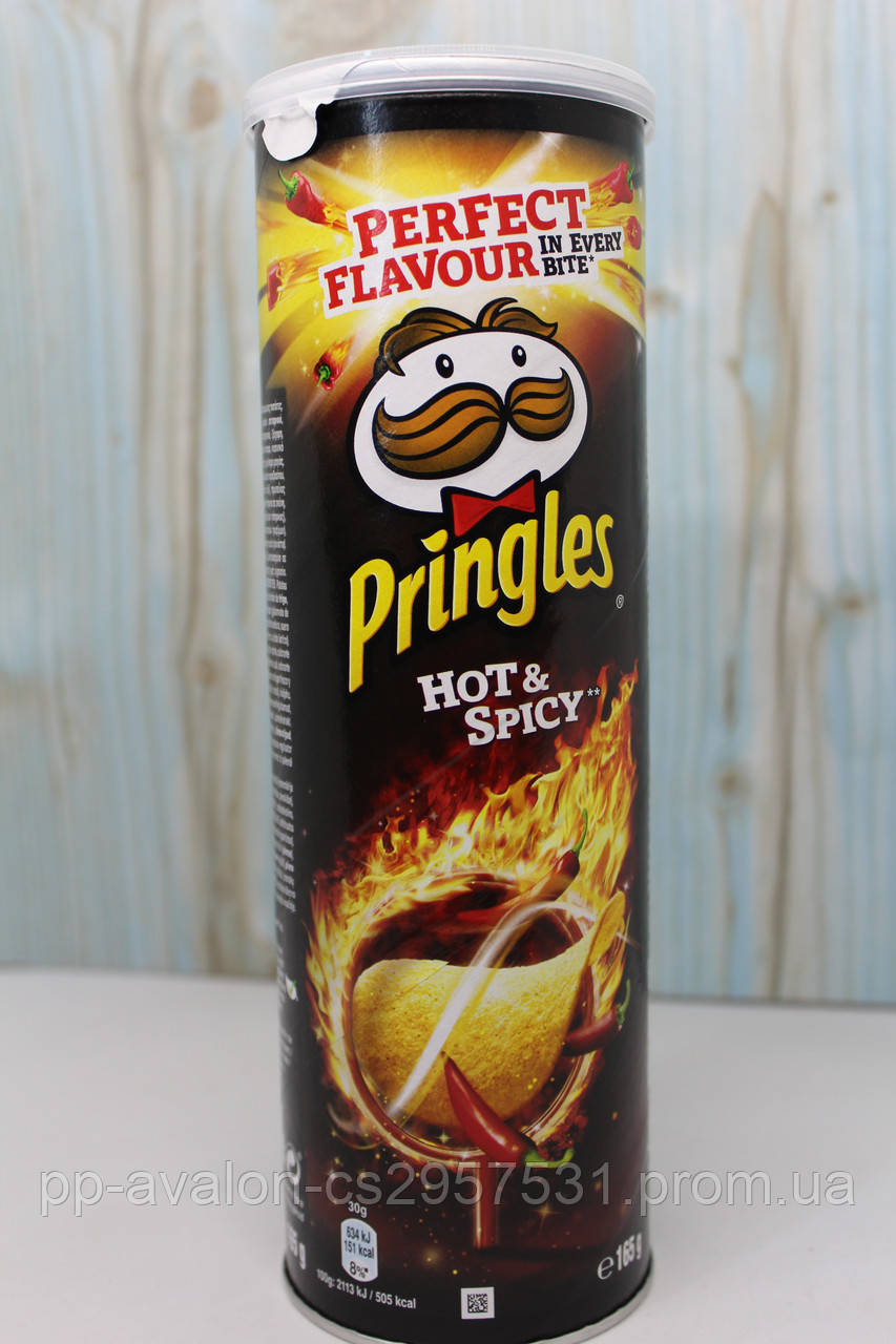 Чіпси Pringles Hot & Spicy 165 г