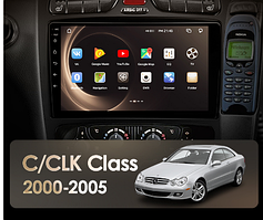 Junsun 4G Android магнітола для Mercedes Benz C Class CLK Class S203 W203 W209 A209 2000 — 2005