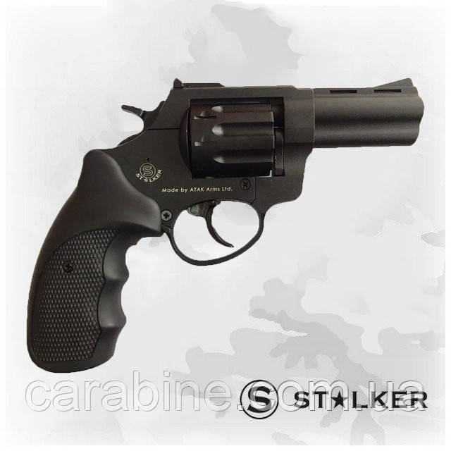 Револьвер флобера STALKER 3", чорна пластикова ручка