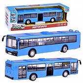 Автобус 9690 D звук мотора, музика, світло фар, двері відчиняються, інерція