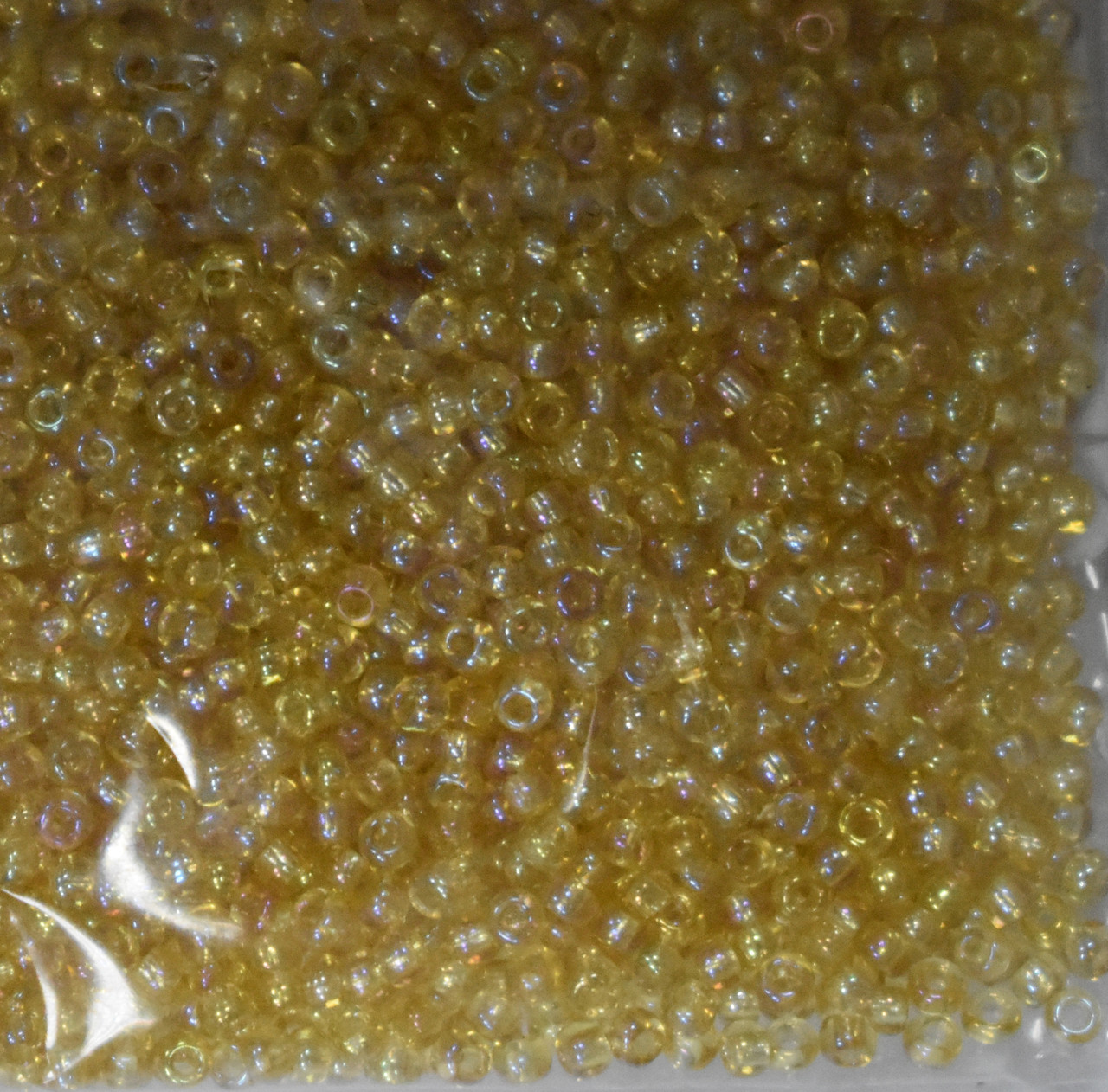 Бісер Preciosa 10/0 колір 11020 золотий 5г, фото 1