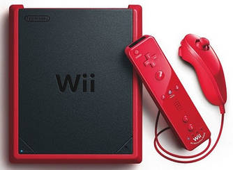 Nintendo Wii Mini ігрова приставка + флешка 128GB + 4 диска модифікована