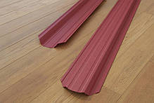 Забір штакетник трапецієподібний металевий зелений двобічний глянець — Матт., фото 4