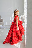 Модель "СОЛОМІЯ 2" зі шлейфом - пишна сукня / пишне плаття, фото 3
