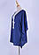 Туніка річна, темно-синього кольору з вишивкою, фото 3