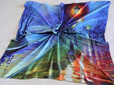 Хустка Lorentino тенцель шовк, фото 2