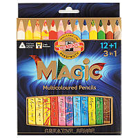 Карандаши цветные Koh-i-noor Magic 13цв подарочная упаковка (340801)