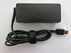 Мережевий блок живлення ( адаптер) для ноутбука Lenovo 20V 3.25 A 65W square - зарядний пристрій + кабель 220B, фото 6