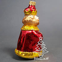 Скляна ялинкова іграшка Цар Салтан 81/до, фото 3