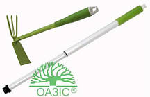 Сапа-тризуб + телескопична рукоятка для 9383F(34х17 см)