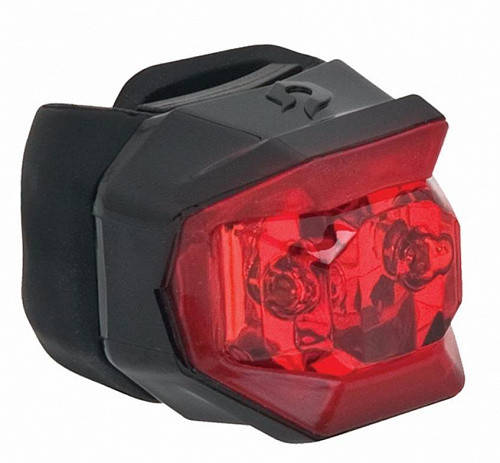Фара задня Blackburn Click Rear, 2 діоди Super-bright, 2 функц., чорний, фото 1