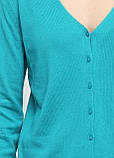 Стильна жіноча бавовняна кофта, пуловер від C&A, Німеччина, розмір S-M, фото 4