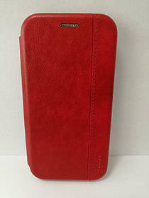 Чохол для Huawei Y5p-книжка бічний із підставкою протиударний червоний