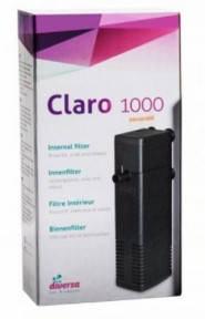 Фільтр внутрішній Claro 1000, 1000л/год; 22W; для акваріумів до 150л Diversa