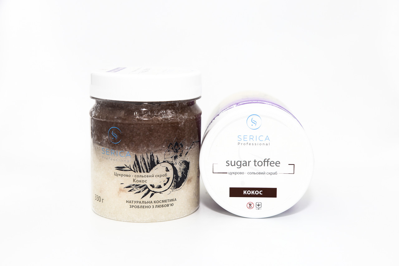 Скраб для тіла Serica Кокос , 330 грам