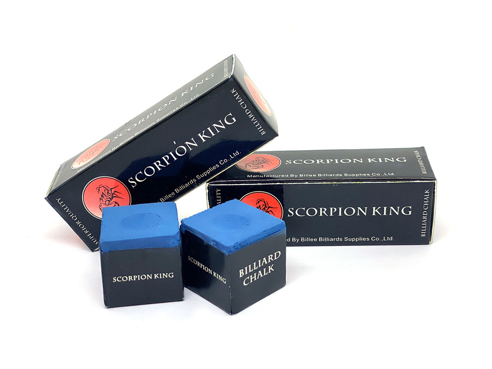 Крейда більярдна Scorpion King синя 1шт, фото 1