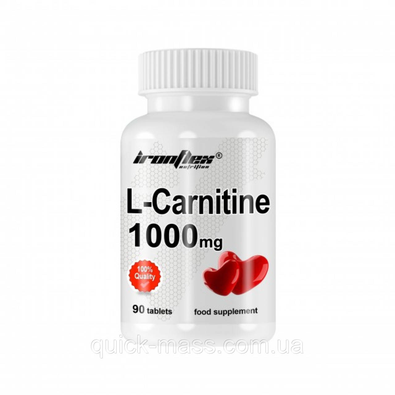 Л-карнітин Ironflex L-Carnitine 1000 90 tab