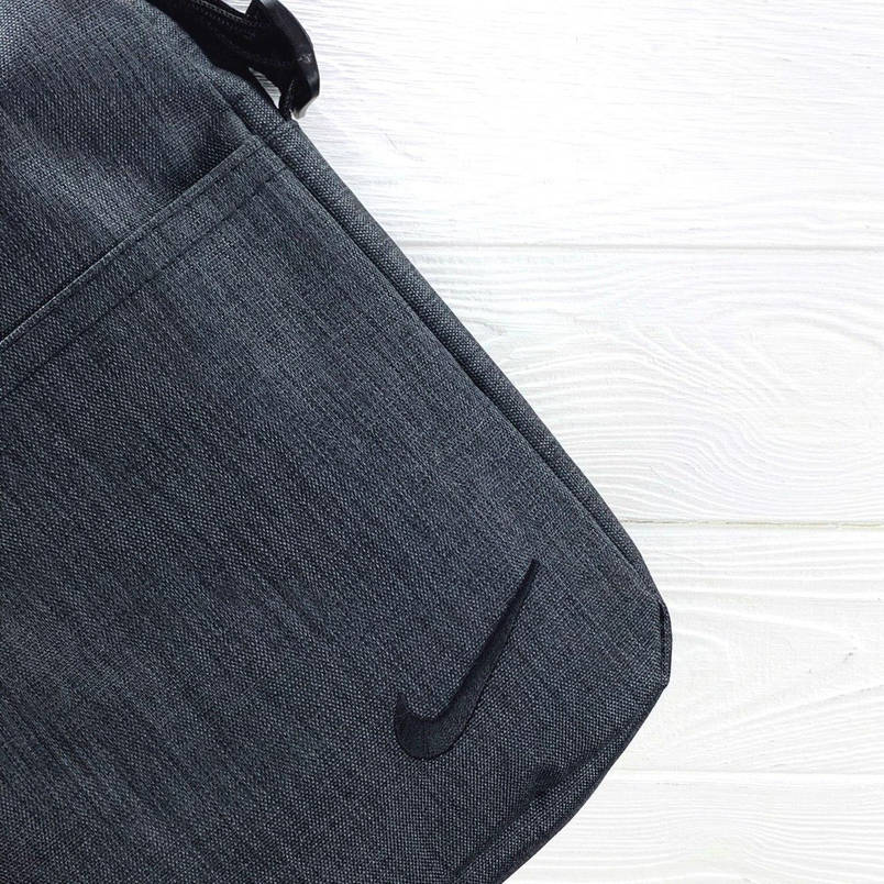 Барсетка Чоловіча Nike найк темно-сірий меланж, фото 2