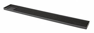 Спіл стоп Beaumont Bar Mat Deluxe Black Rubber 61x8 см (3620)