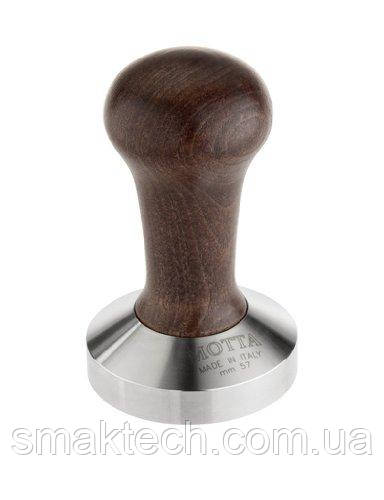 Темпер з коричневою ручкою Motta 57 мм (8170/M)