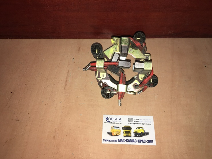 СТ25-3708330 Траверса стартера СТ25 МАЗ КРАЗ (щіткотримач у зборі зі щітками), фото 1