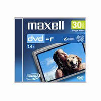 Диски для видеокамери 8 см DVD-R MAXELL for camcorder 30 min 4x 1,4 gb Xtreme Protek plus