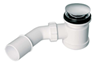 Сифон для піддона McAlpine 50 мм Clik-Clak h 90 мм 70*40/50 мм