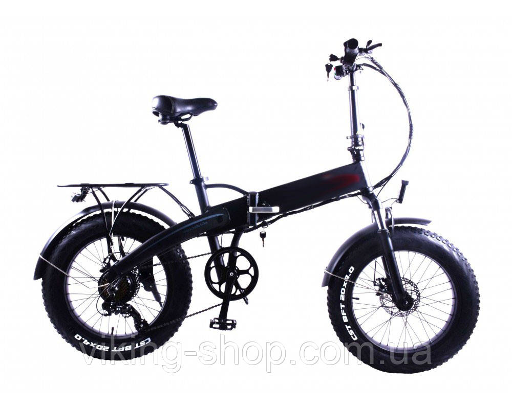 Електровелосипед фетбайк складаний 20" 500 W, 48V