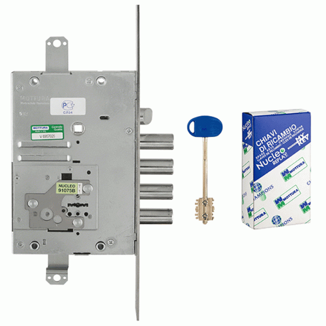 Врізний замок Mottura 52.J535 My Key Правобічний