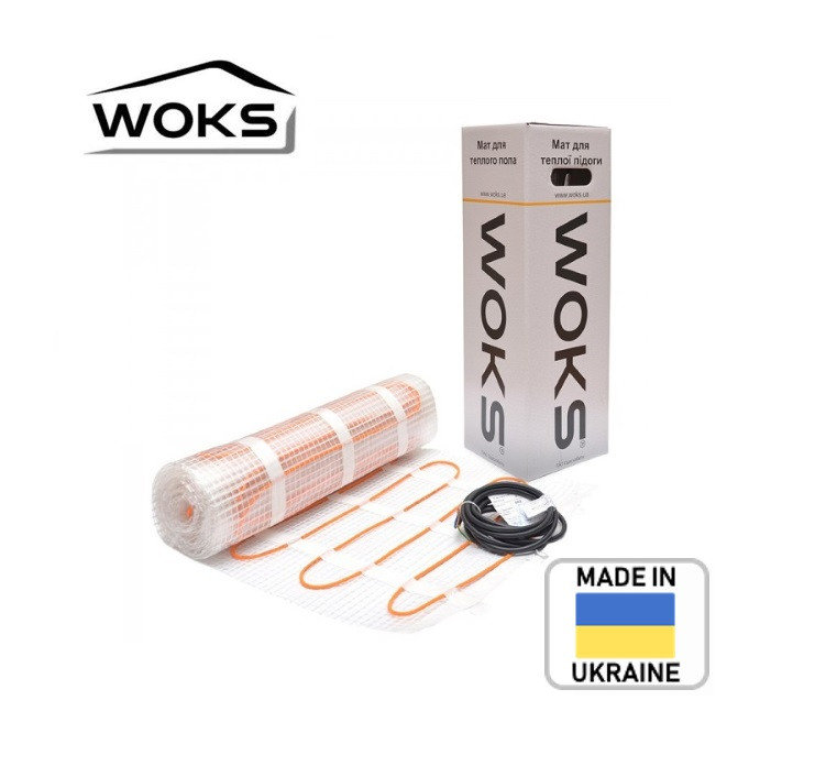 Нагревательный мат WoksMat 160 (1,50 м2) 240 Вт (Украина)