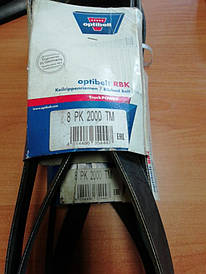 Optibelt 8 PK 2000 Поліклиновий ремінь  A 906 997 12 92,  1389052,  1512179