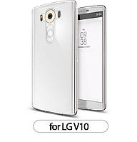 Ультратонкий силиконовый прозрачный чехол для LG V10 (H961S)