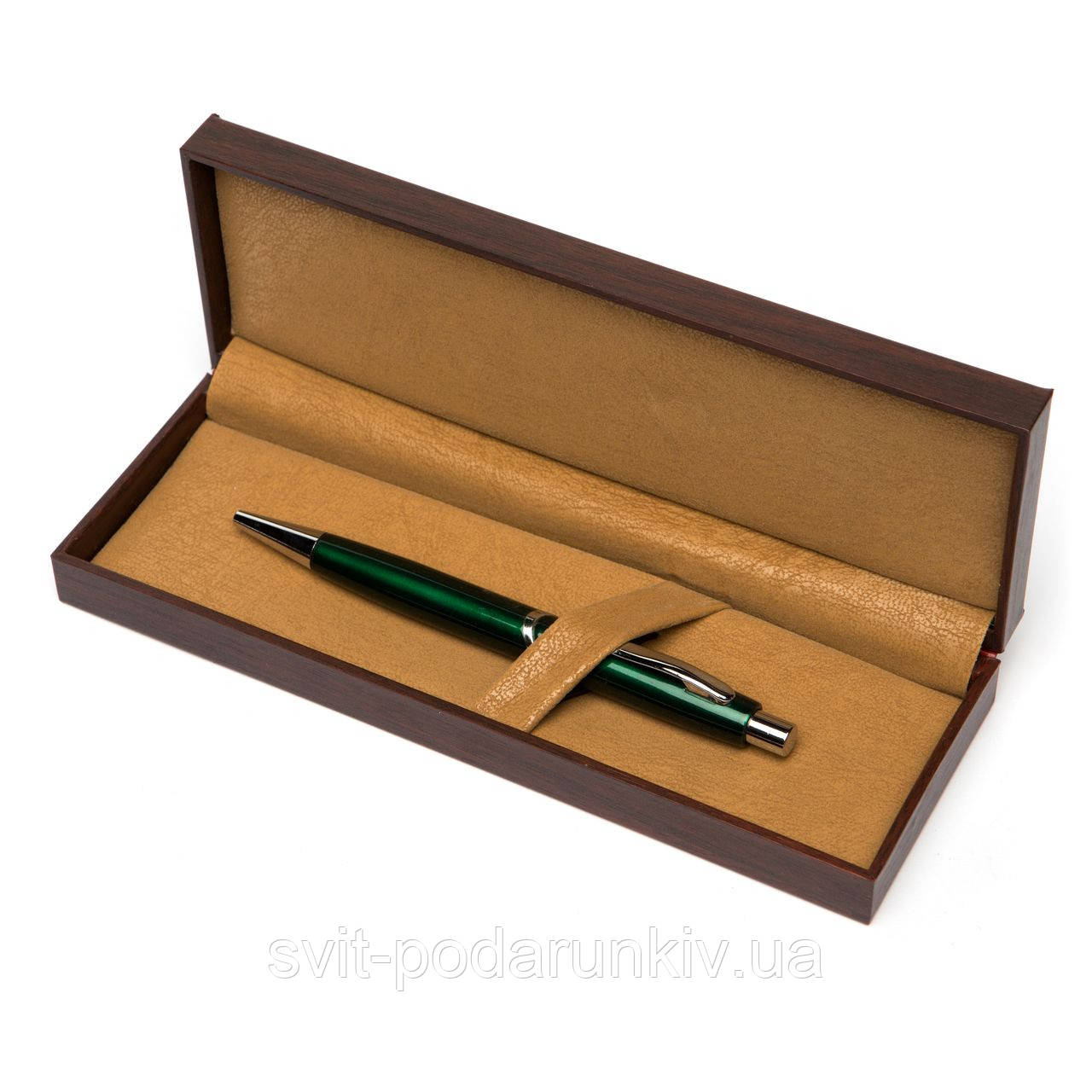 Подарункова сувенірна ручка кулькова у футлярі В-013, фото 1