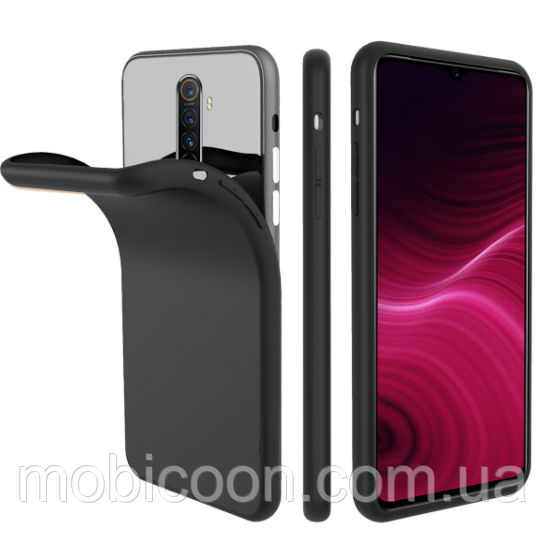 Чохол силіконовий для Realme X2 PRO чорний (реалмі х2 про), фото 1