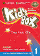 Kid's Box Updated 2nd Edition 1 Class Audio CDs