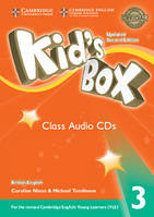 Kid's Box Updated 2nd Edition 3 Class Audio CDs