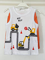 Костюм для хлопчика HM 004 92 см Оранжевий