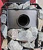 Піч-камін для бані "Пруток" 12 м3 Новаслав із виносом, склом, фото 4