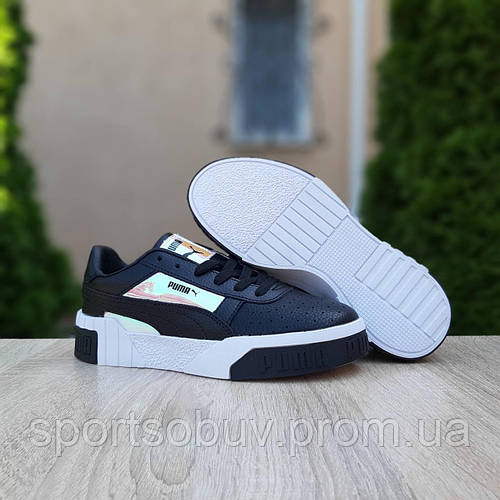 Купить Женские кроссовки Puma Cali Пума черные с перламутром, цена 1699 ...