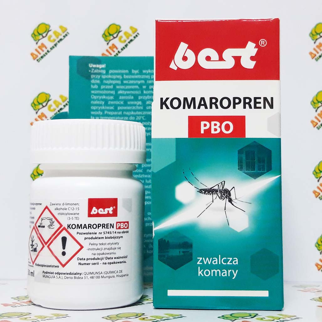 Best Препарат проти комарів на ділянці PBO, 50мл