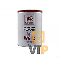 Рідина охолоджуюча WOLVER "NEW" ANTIFREEZE Universal WG12 10,0л (-38C) ЧЕРВОНИЙ (банка жерсть)