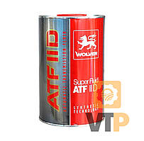 Рідина для автоматичних трансмісій WOLVER SUPER FLUID ATF IID каністра 1л жерсть