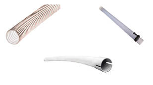 Труби і спіраль поперечної роздачі корму