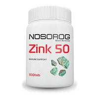 Цинк Nosorog Nutrition Zinc 50mg 100tab