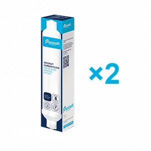 Річний запас картриджів для фільтра зворотного осмосу Ecosoft P ' URE AquaCalcium, фото 2
