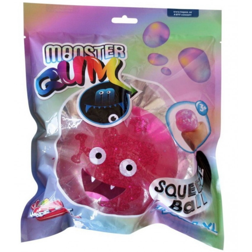 Іграшка-антистрес Squeeze Ball XL Crystal 12 см MonsterGum 242979 в асортименті, фото 1