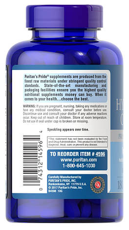 Колаген Puritan's Pride Hydrolyzed Collagen 1000 mg 180 coplets, фото 3